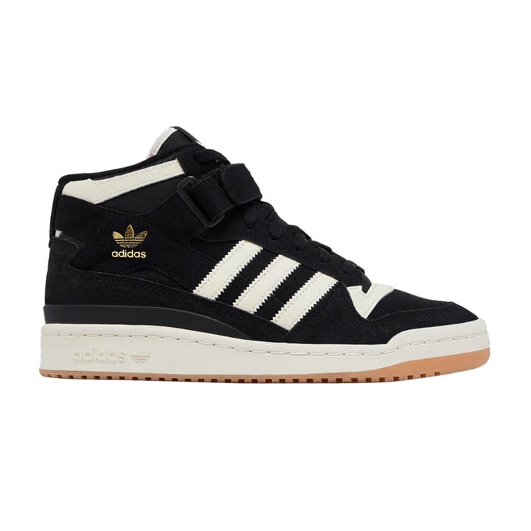 Forum Mid Black Cream Gum