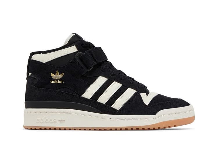 Forum Mid Black Cream Gum
