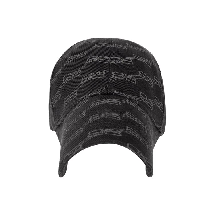 Balenciaga BB Monogram Cap Black/Grey