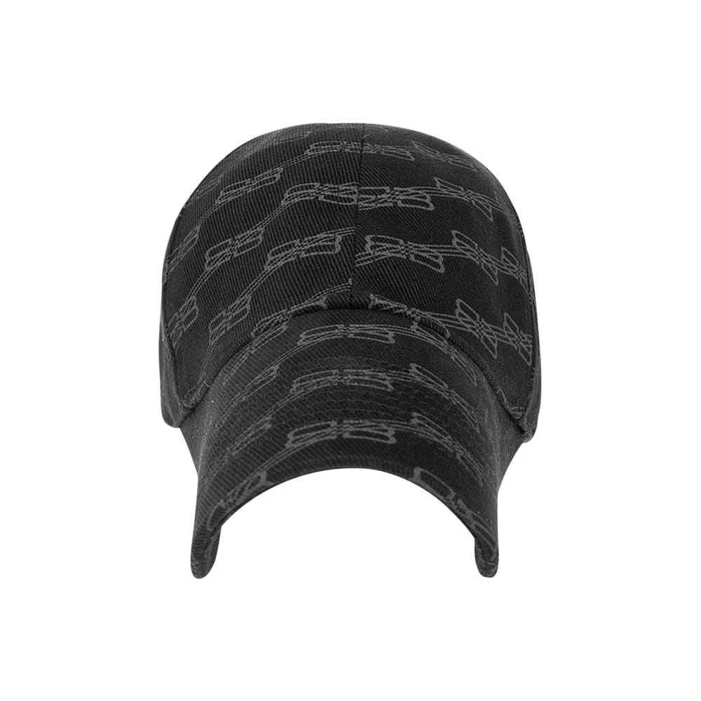 Balenciaga BB Monogram Cap Black/Grey