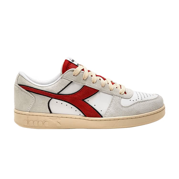 Magic Basket Low White Ferrari Red