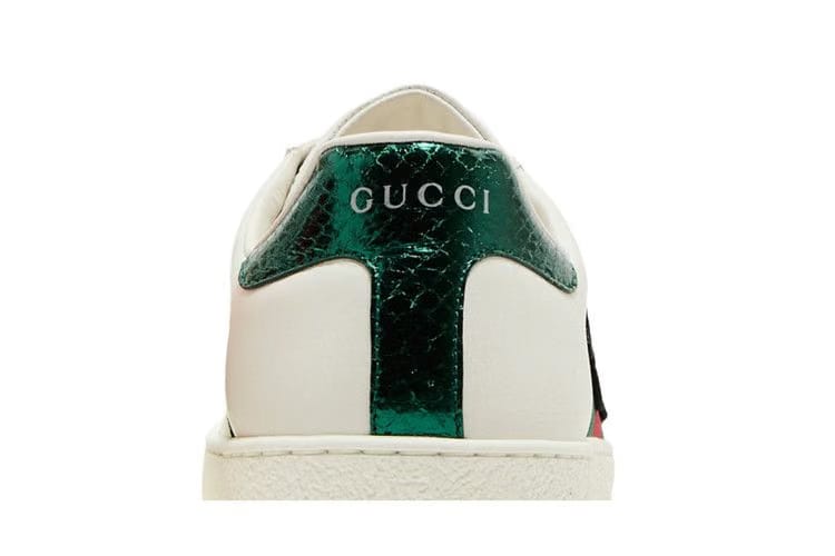 GUCCI ACE EMBROIDERED SNEAKER 'SNAKE'