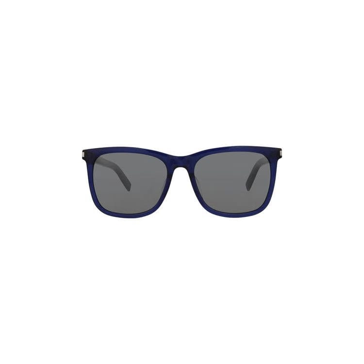 Saint Laurent Square Sunglasses Blue/Silver