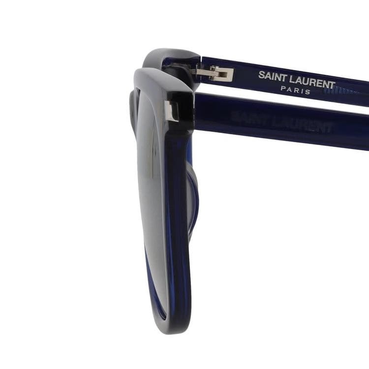 Saint Laurent Square Sunglasses Blue/Silver
