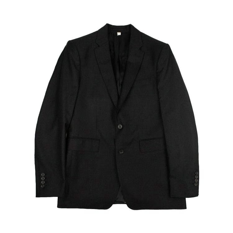 Burberry Pattern Blazer Black