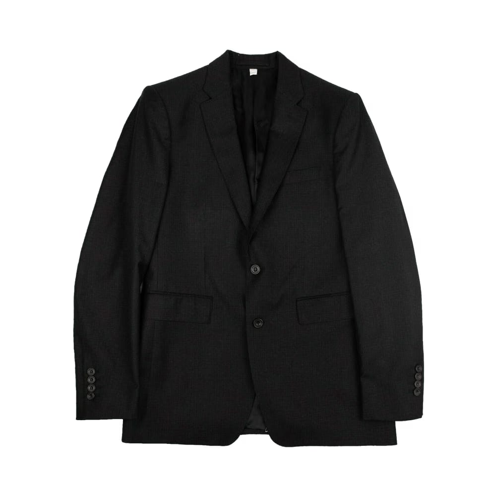 Burberry Pattern Blazer Black
