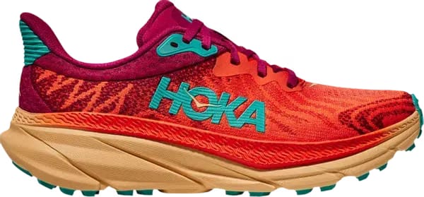 Hoka Challenger 7 Flame/Cherries Jubilee