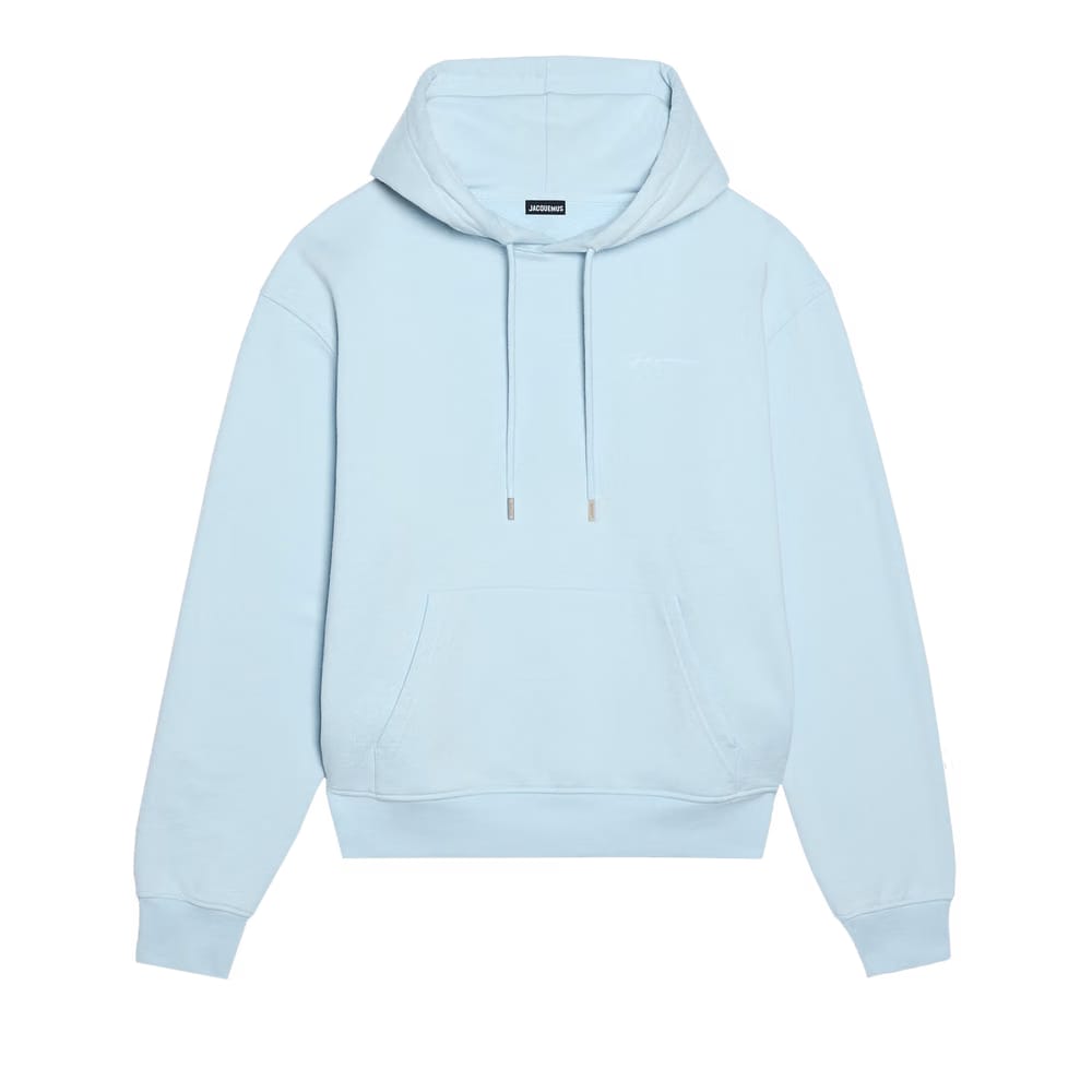 Jacquemus Le Sweatshirt Brode Light Blue