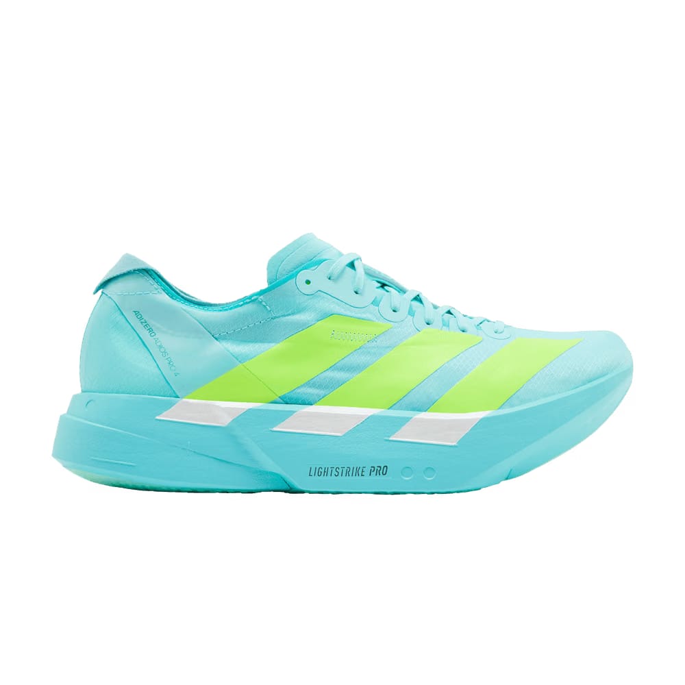 adidas Adizero Adios Pro 4 Flash Aqua Lucid Lemon