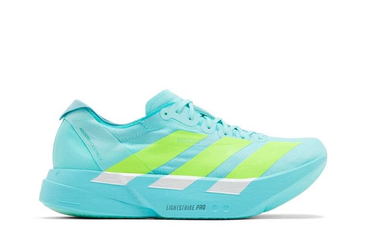 adidas Adizero Adios Pro 4 Flash Aqua Lucid Lemon