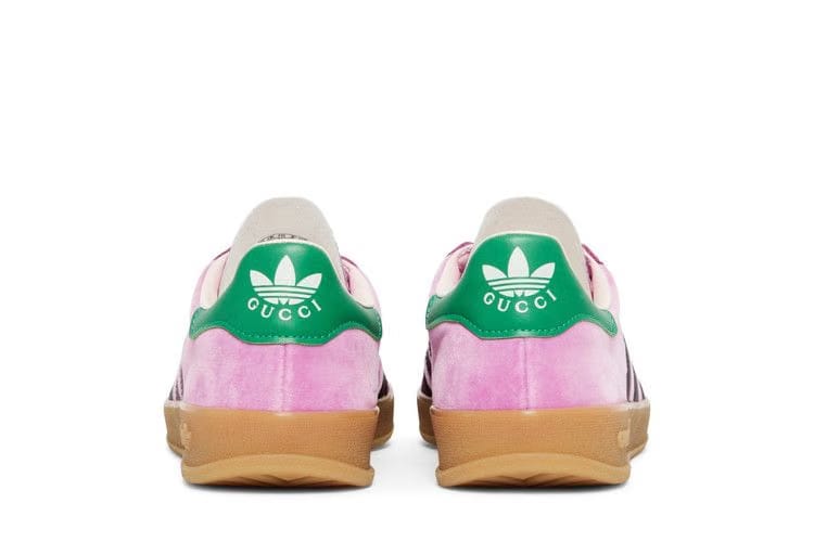 Gucci x adidas Gazelle Pink Velvet