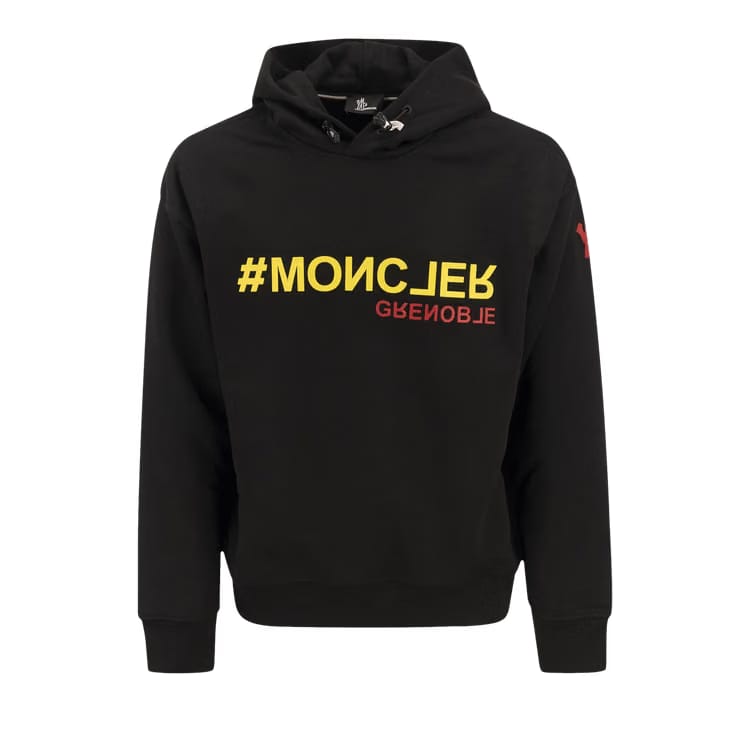 Moncler Grenoble Hoodie Sweater Black