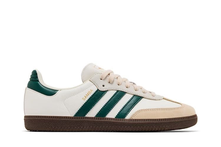 adidas Wmns Samba OG 'Off White Collegiate Green'