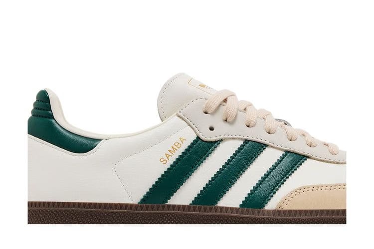 adidas Wmns Samba OG 'Off White Collegiate Green'