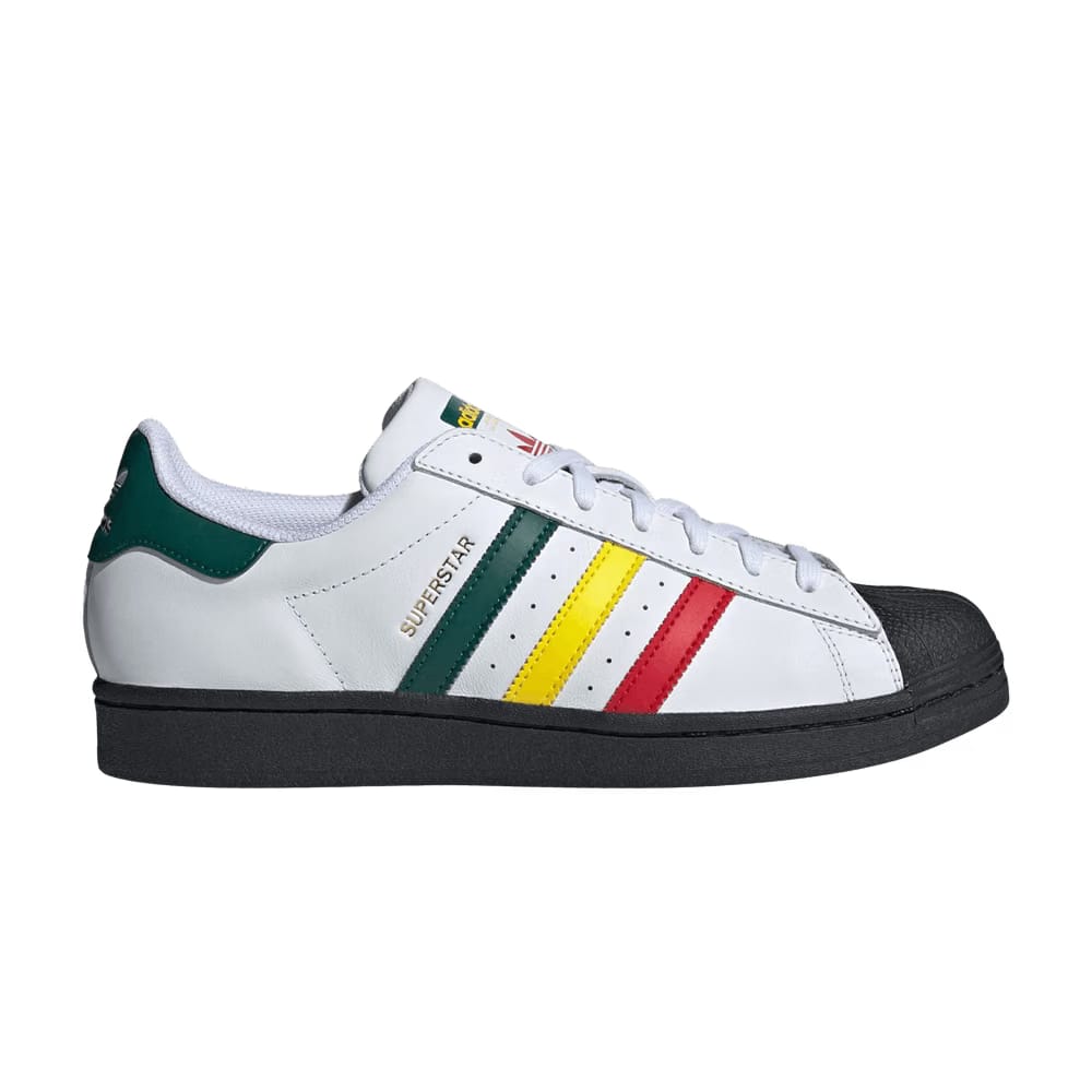 Adidas Superstar Rasta - White