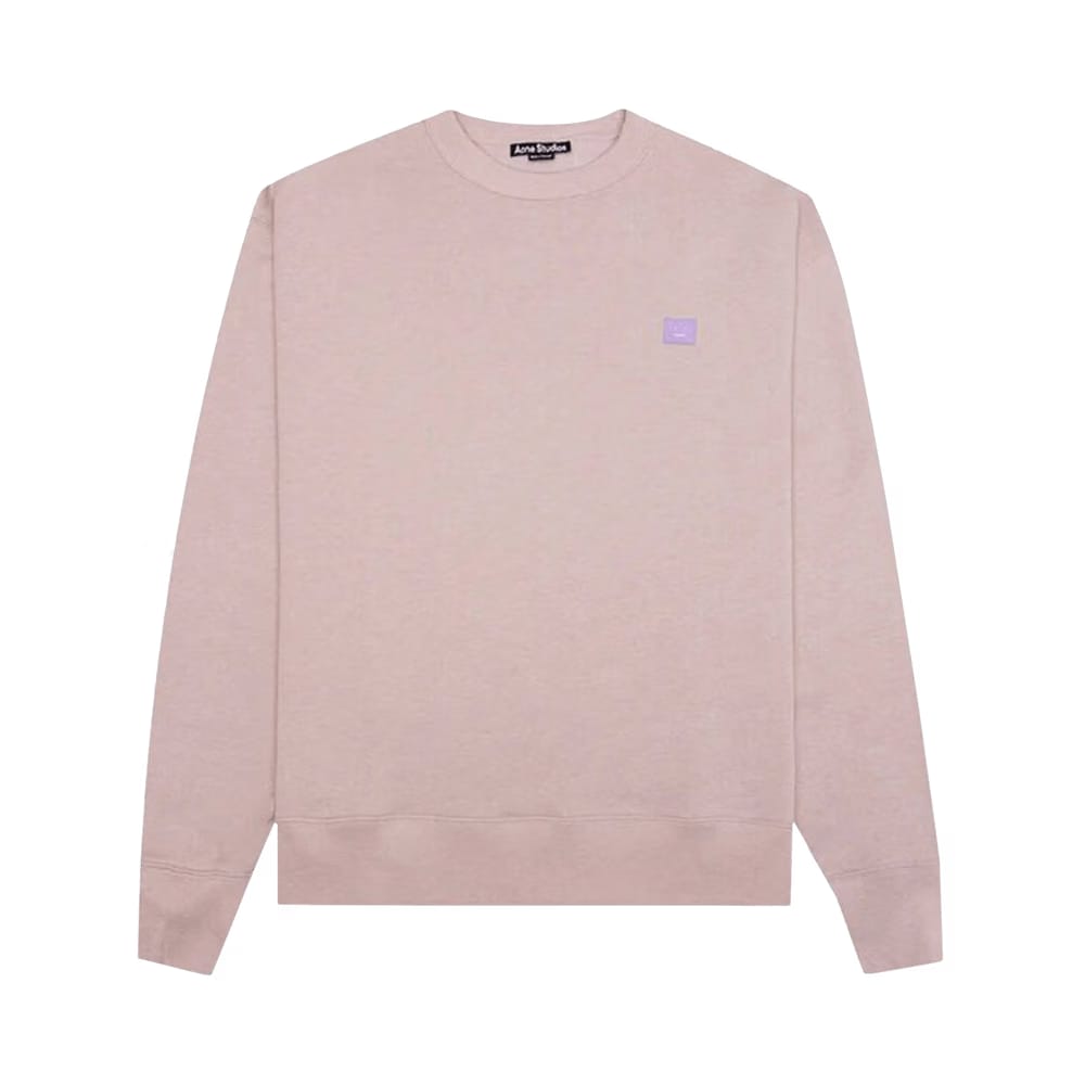 Acne Studios Crewneck Sweatshirt Pink Melange