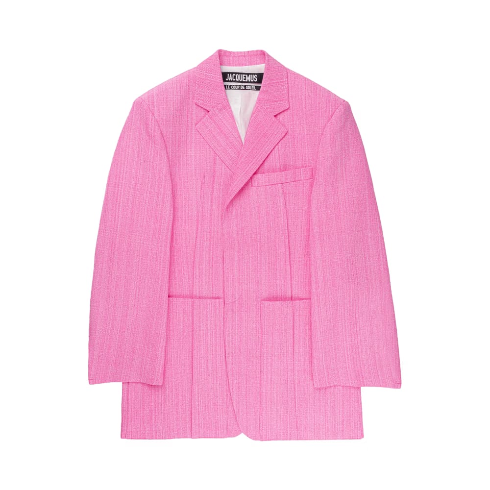 Jacquemus La Veste D'Homme Jacket Bright Pink
