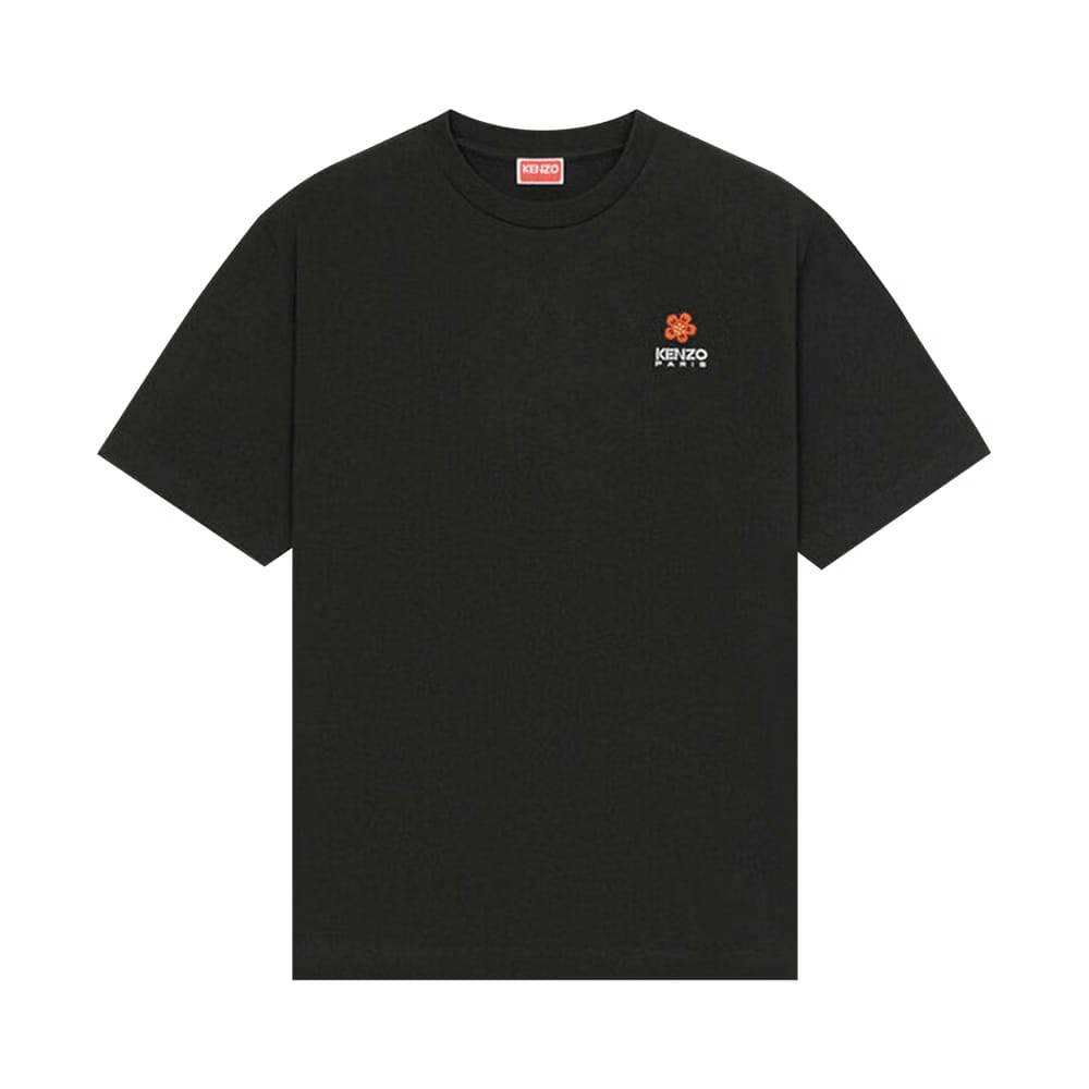 Kenzo Boke Flower Crest T-Shirt Black
