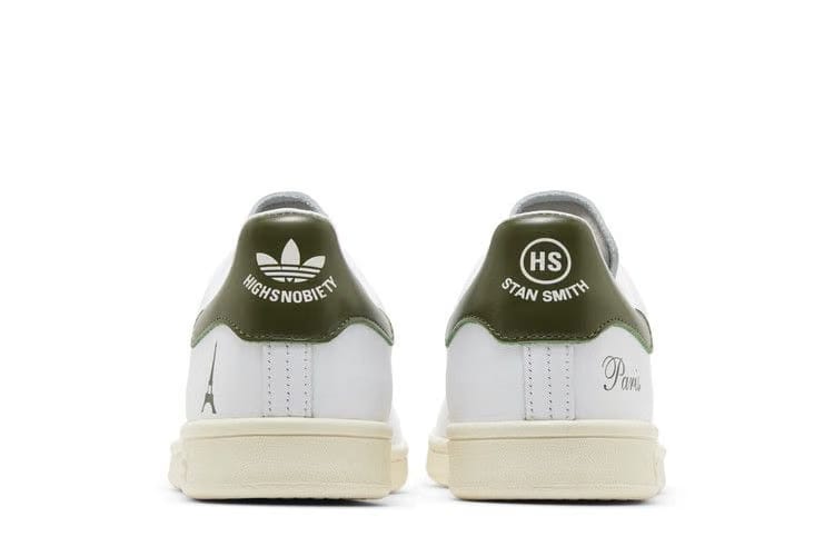 Highsnobiety x adidas Stan Smith Not In Paris - White Green