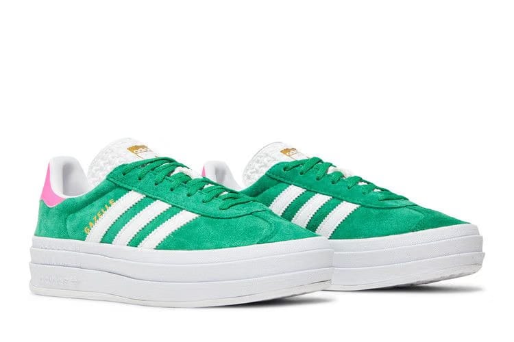 Adidas Wmns Gazelle Bold 'Green Lucid Pink'