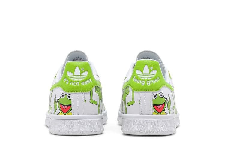 The Muppets x adidas Stan Smith Kermit The Frog Allover Print