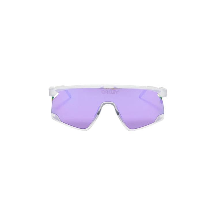 Oakley BXTR Metal Sunglasses Matte Clear/Prizm Violet