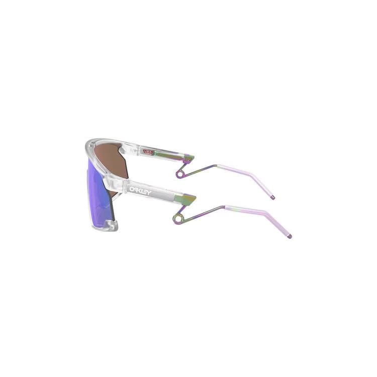 Oakley BXTR Metal Sunglasses Matte Clear/Prizm Violet