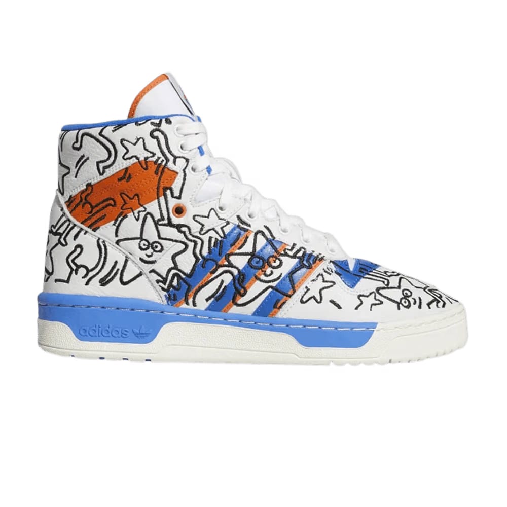 Keith Haring x adidas Rivalry High Pop Art