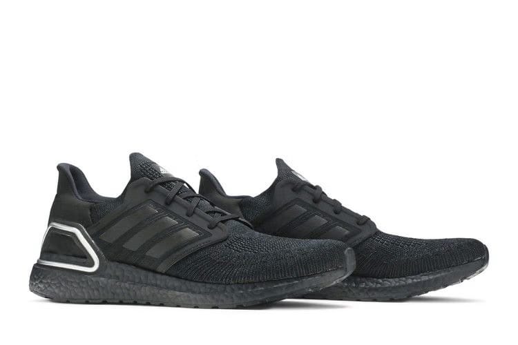 Adidas UltraBoost 20 Black Silver Metallic