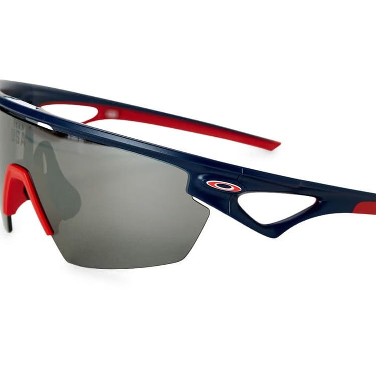 Oakley Sphaera Team USA Sunglasses Matte Navy/Prizm Black