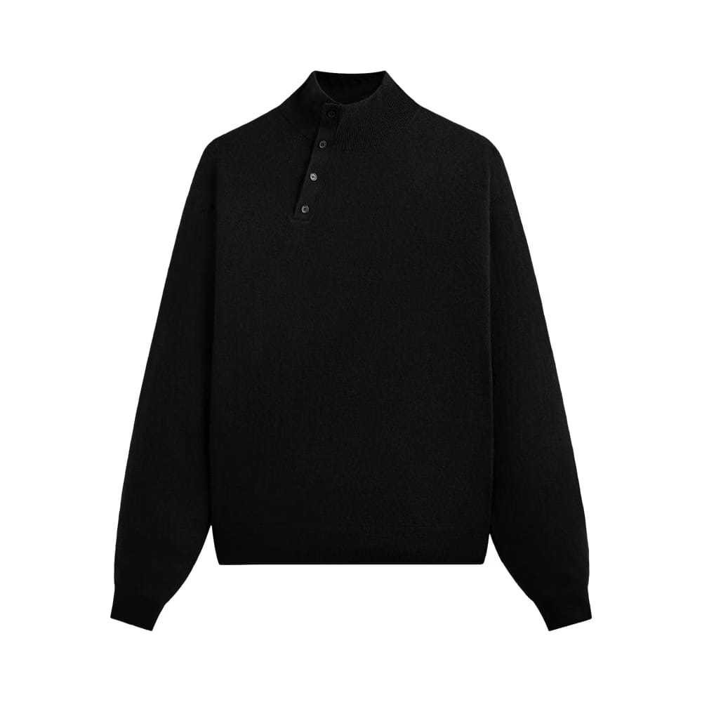 Kith &Kin Cashmere Cyrus Turtleneck Black