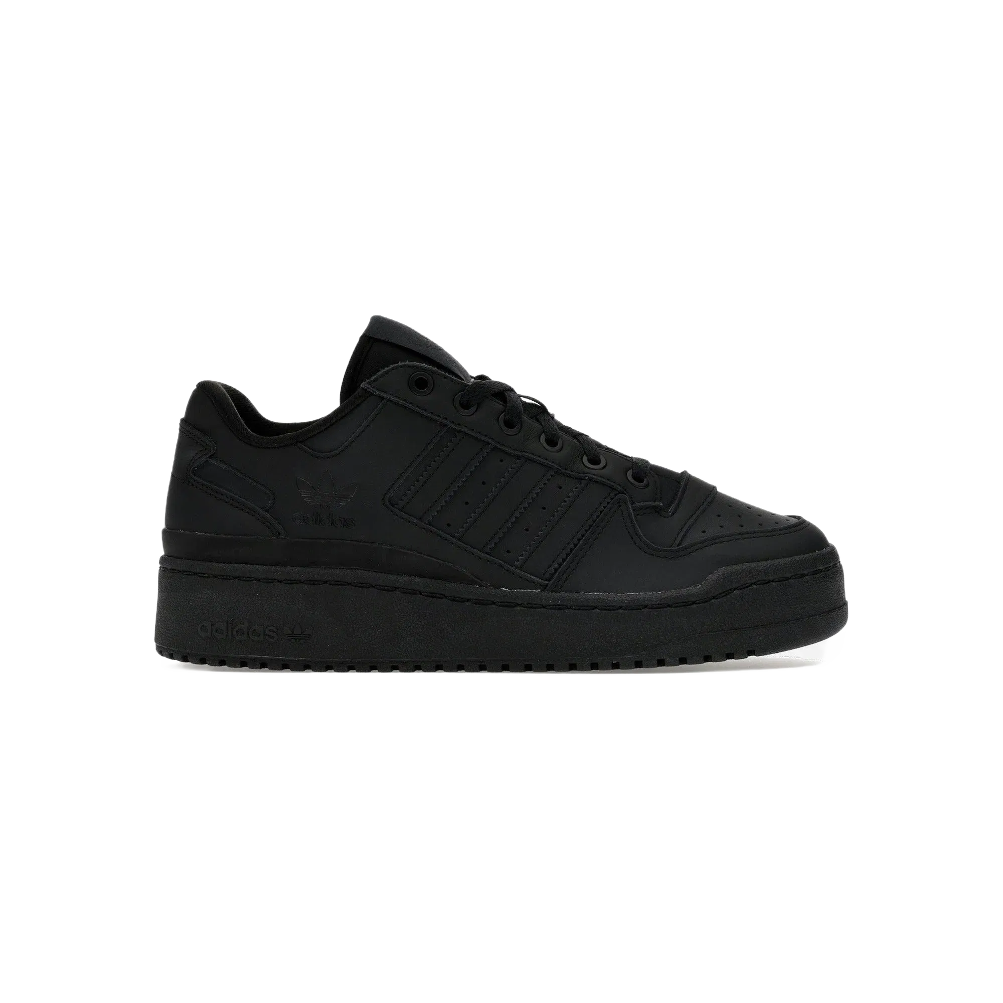 Adidas Wmns Forum Bold Stripes 'Triple Black'