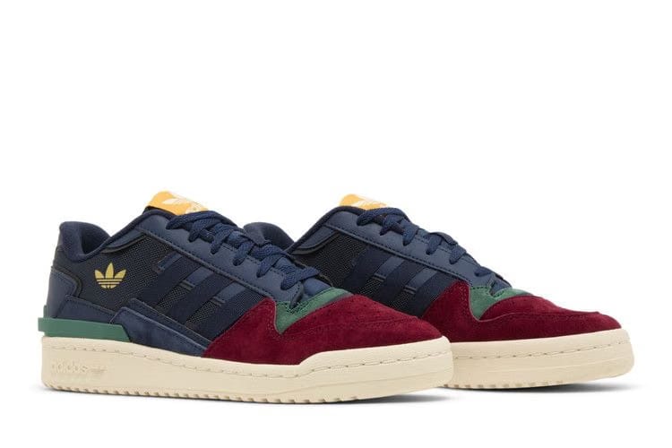Adidas Forum Exhibit Low 2.0 Navy Burgundy Green