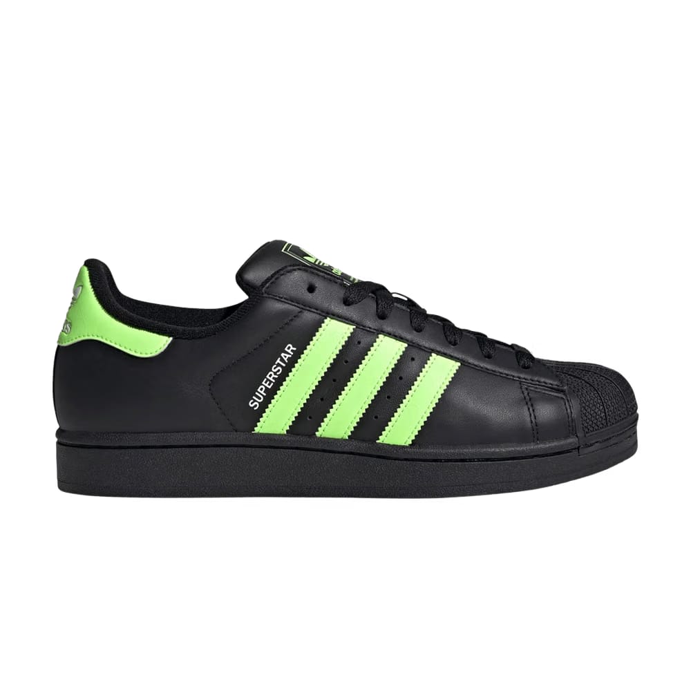 Adidas Superstar 2 Core Black Signal Green