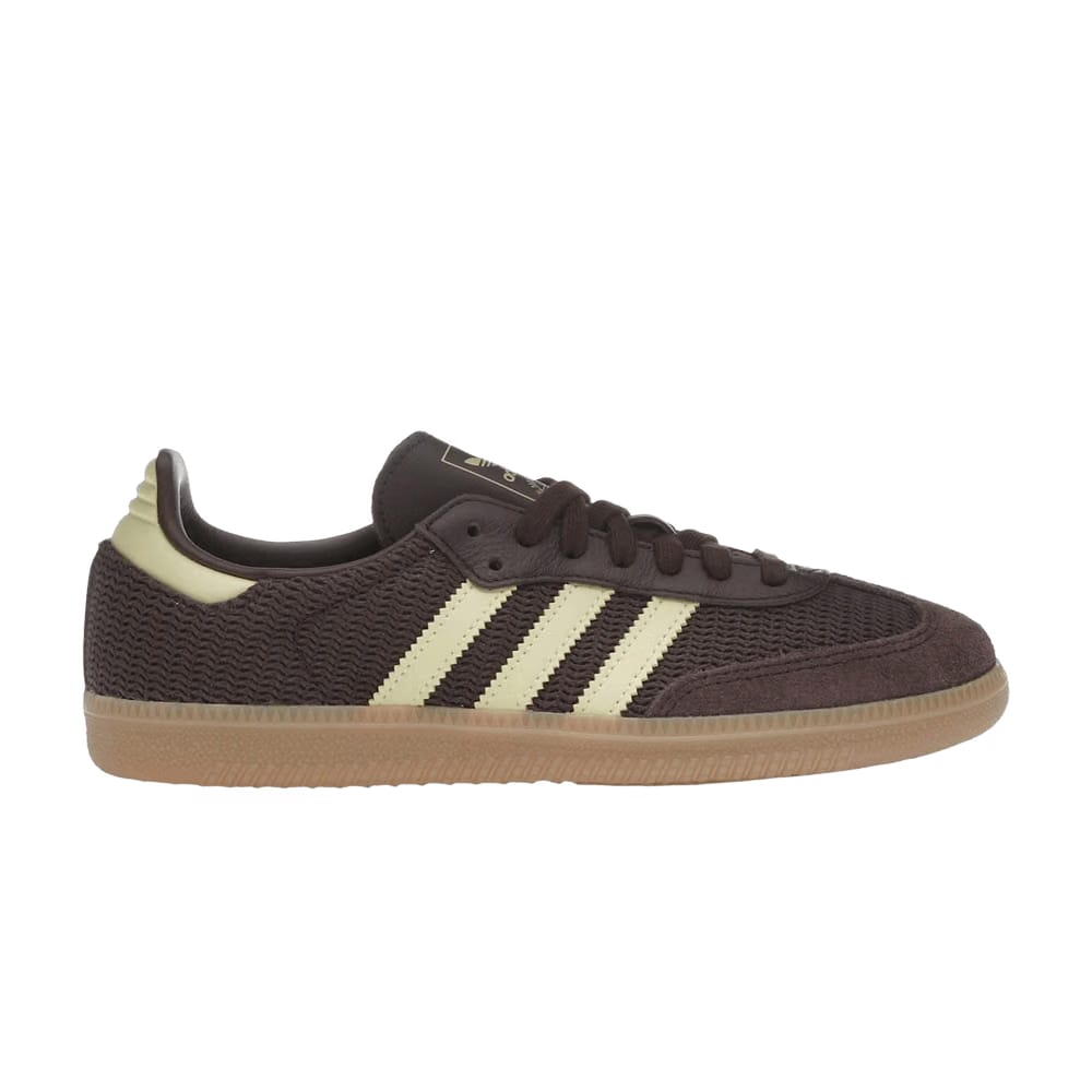 Adidas Wmns Samba OG 'Shadow Brown Powder Yellow'