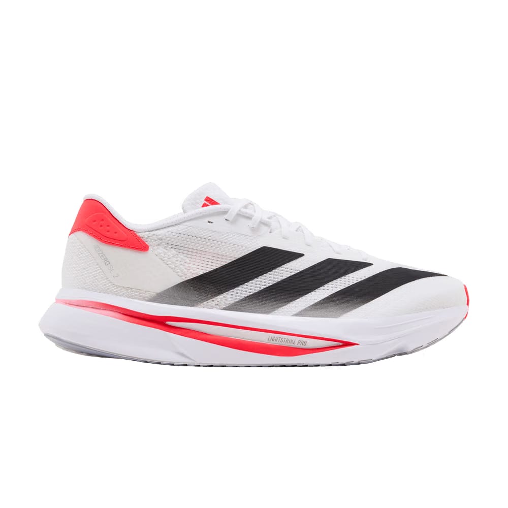 Adidas Adizero SL2 White Black Lucid Red