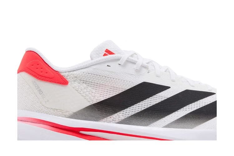 Adidas Adizero SL2 White Black Lucid Red