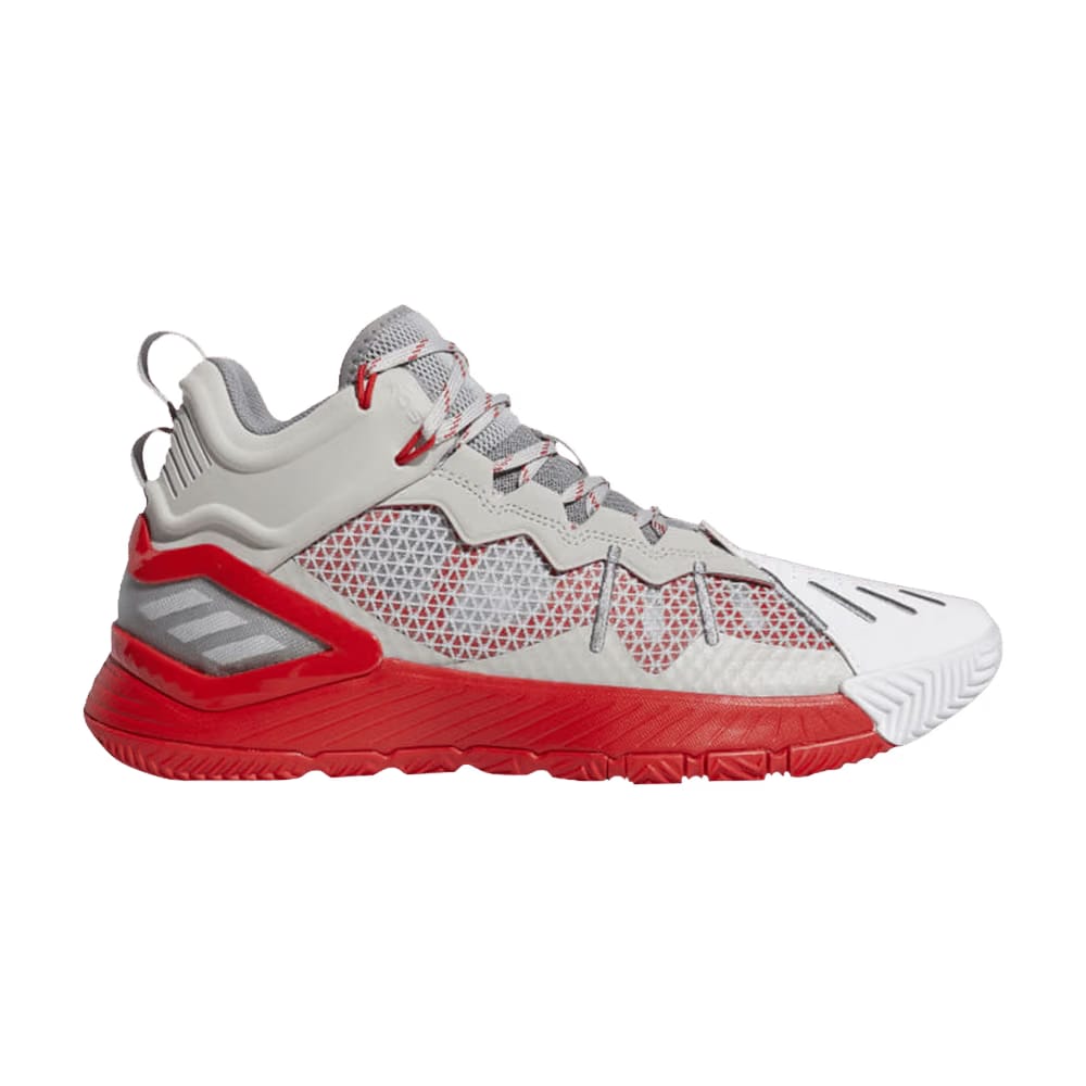 Adidas D Rose Son of CHI Godspeed - Grey Vivid Red