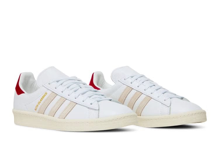 Kith x adidas Campus 80s Classics Program - White Red