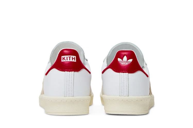 Kith x adidas Campus 80s Classics Program - White Red