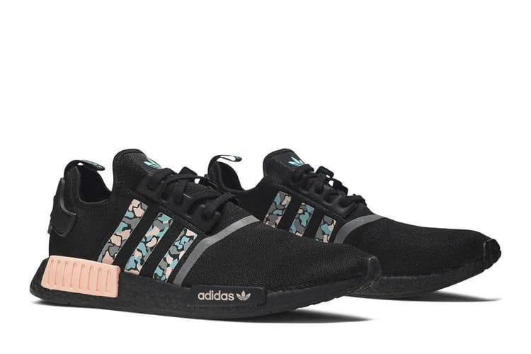 Adidas NMD_R1 STLT Primeknit Aqua Pink Camo