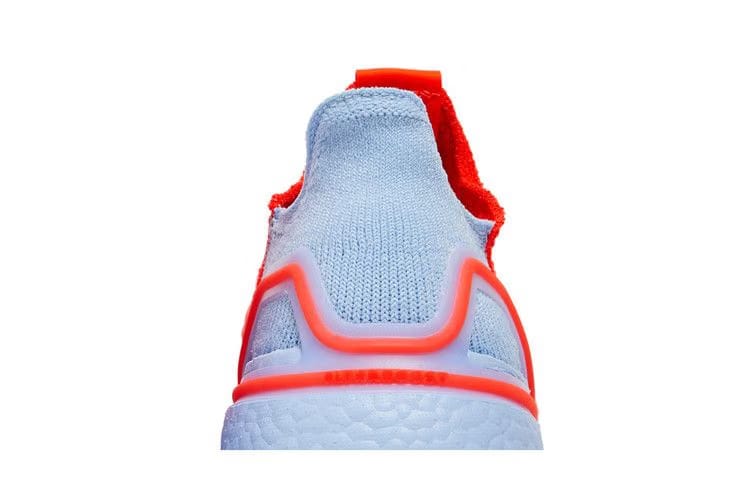 Adidas UltraBoost 19 Solar Red Glow Blue