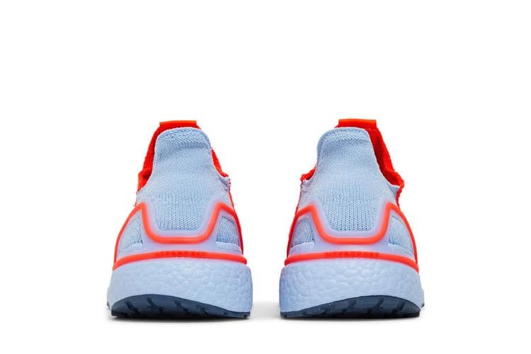 Adidas UltraBoost 19 Solar Red Glow Blue