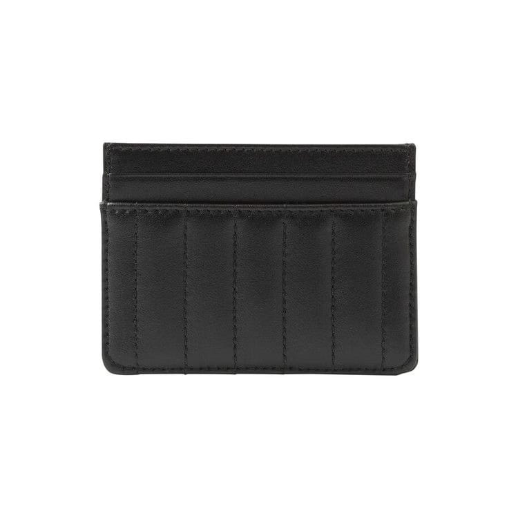 Burberry Lola Quilted Card Case Black/Palladio