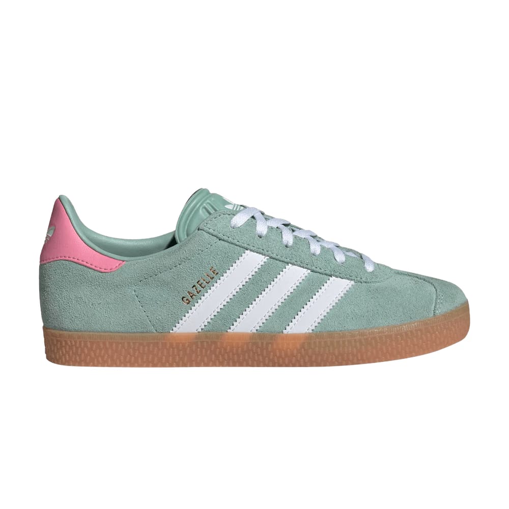 Adidas Gazelle J Hazy Green Bliss Pink