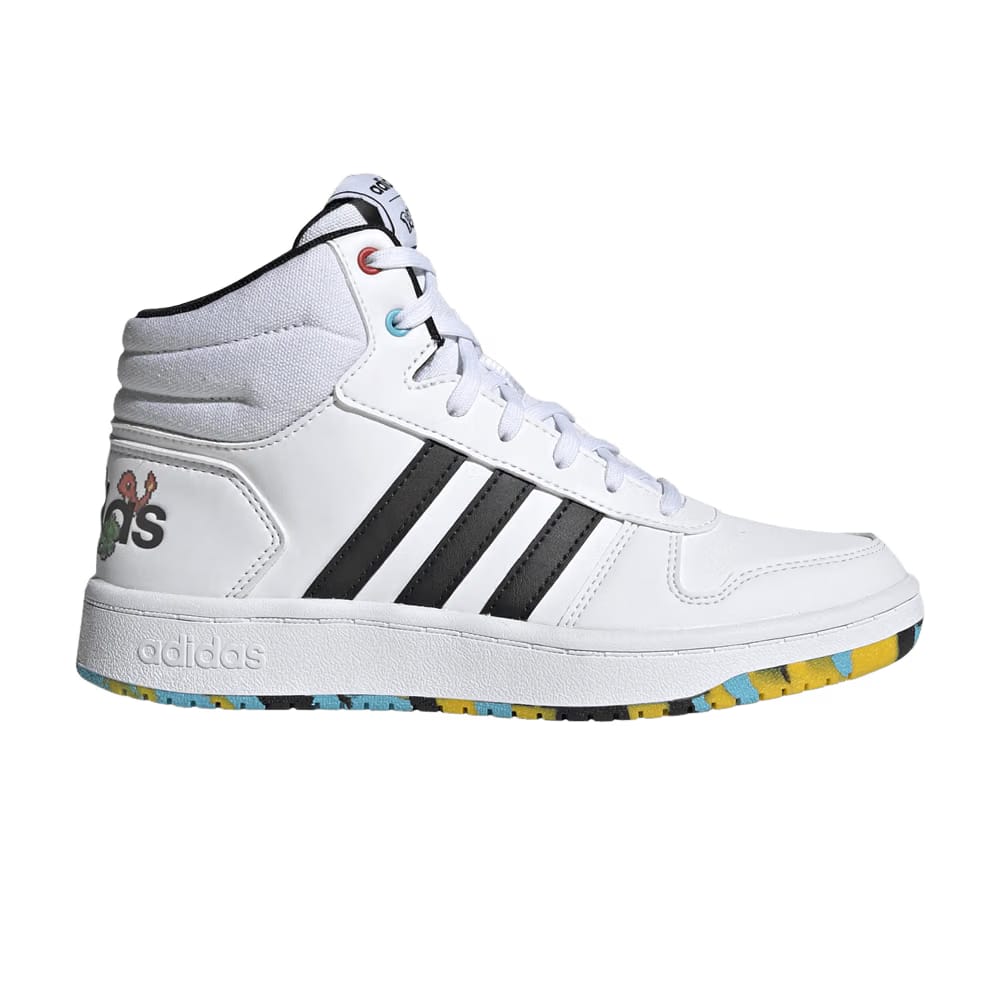 Pokemon x adidas Hoops Mid 2.0 J Cloud White