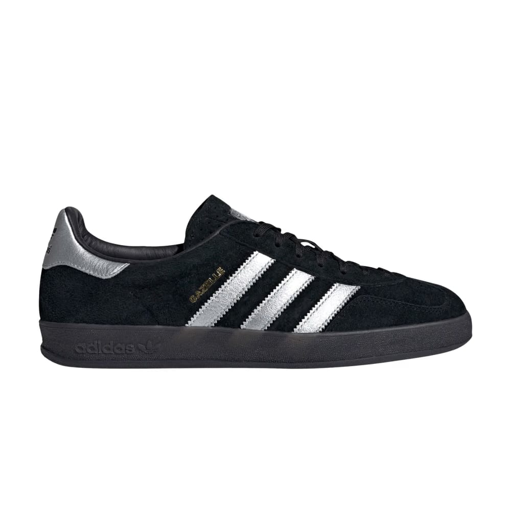 Adidas Gazelle Indoor Black Matte Silver