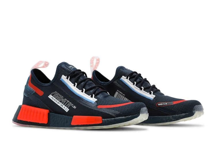 Adidas NMD_R1 Spectoo Crew Navy Solar Red