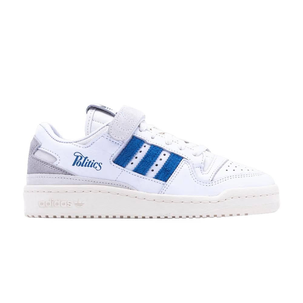 Sneaker Politics x adidas Forum 84 Low White Blue