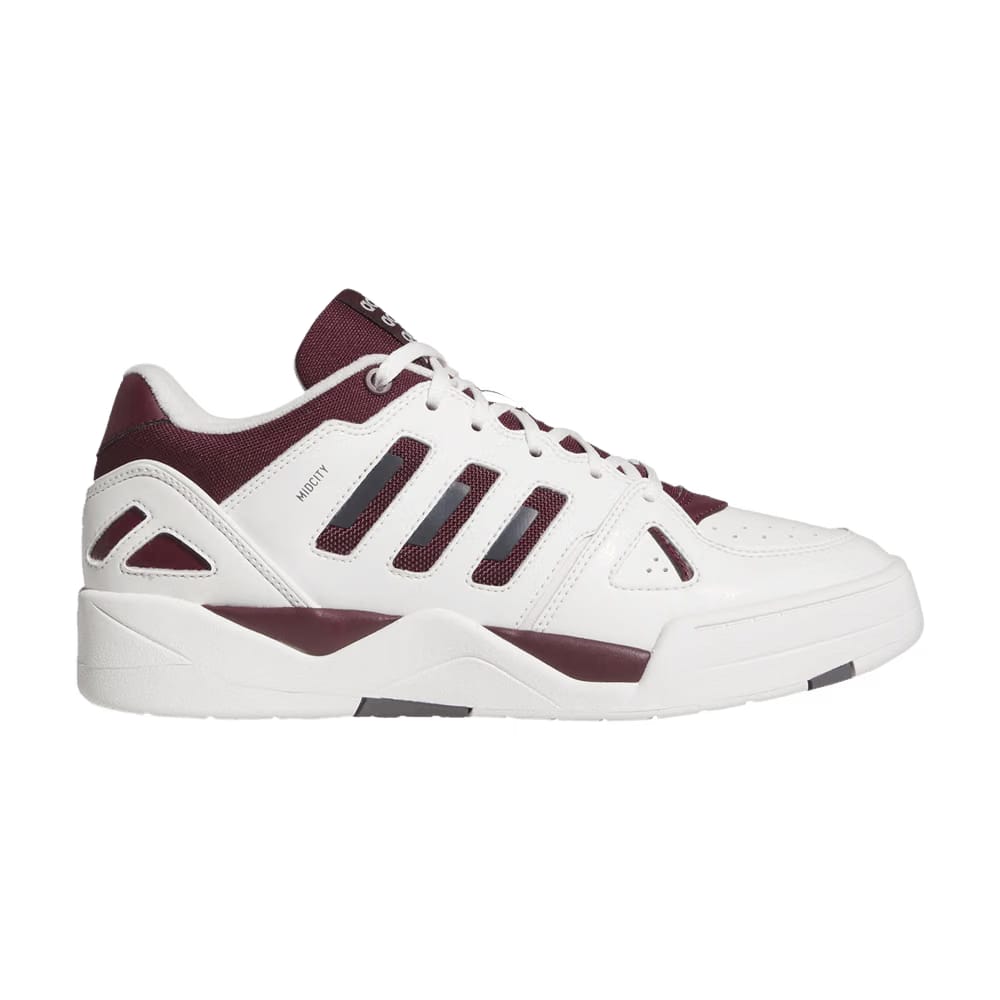 Adidas Midcity Low White Maroon